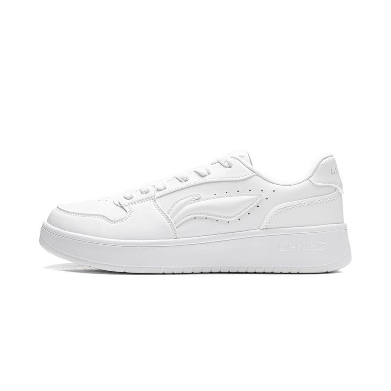 Li Ning Slip Resistant Cushioning Abrasion Resistant Lightweight Breathable Height Increasing Low top Skateboard Shoes AGCV495