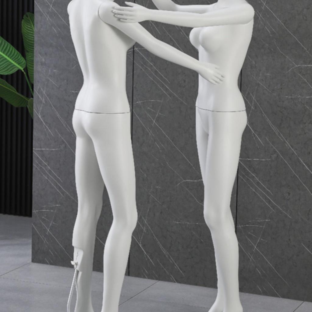 Minimalist Full-Body Female Mannequin for Clothing Display, Wedding Dresses, and Lingerie