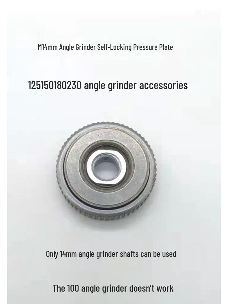 M14 Angle Grinder Quick Lock Plate Tool