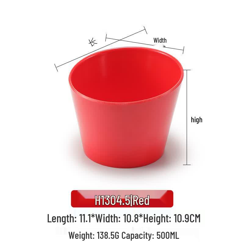 BoZhen Chef Melamine Slanted Serving Bowl