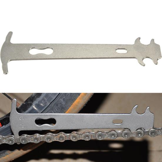 Road Bicycle Chain Measurement Ruler Wear Indicator Bike Parts Repair Tool