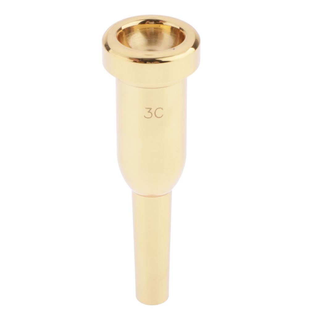High Quality Trumpet Mouthpiece 3C for Trumpet Parts Accessories Rich Tone United States
