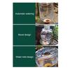 Automatic Watering Bulb Self-watering Terracotta Spike with Clear Bottle Drip Irrigation Tool Flower Watering Device for Houseplants Outdoor Plants