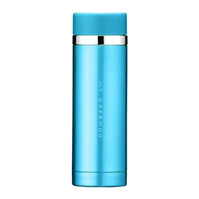 Pearl Metal Water Bottle 300ml Direct Drinking Stainless Steel Mug Gitan Blue Premium My Cafe Slim Direct H-6933