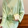 2023 NEW Crossbody Bag for Girl Women Cheese Shaped Shoulder Bag Mini Square Bag