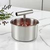 Manual Meatball Presser 2Pcs Stainless Steel Maker Meat Ball Press Tool for Homemade Beef Nonstick Shaper Pork Fish Balls Kitchen Cooking