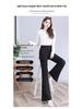 High Waist Slimming Micro Flare Pants Suit 2025 - Petite Elastic Casual Slim Fit for Spring/Autumn