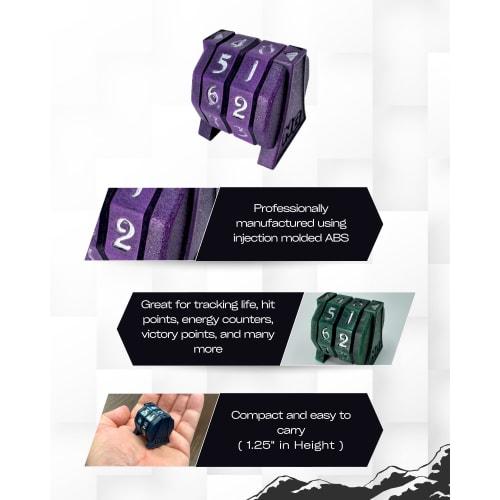 NERD GEAR LifeTrax - MTG Life Counter - Essential MTG Accessory for Magic the Gathering Commander Players - Durable, Refined, and Professionally Built