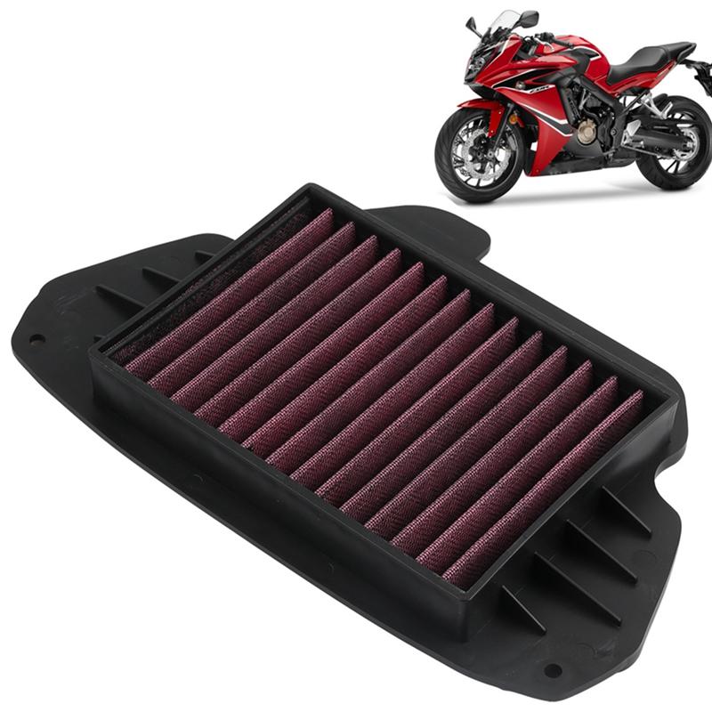 NEW-Motorcycle Air Filter Systems Intake Cleaner Replacement Accessories For Honda CB650F CBR650F CBR CB 650 F 2014-2018