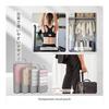 Travel Pouch Travel Packing Pouch [Vertical and Slim Storage] Compression Pouch Packing Organizer Storage Case Mesh Clothes Sorting Lightweight