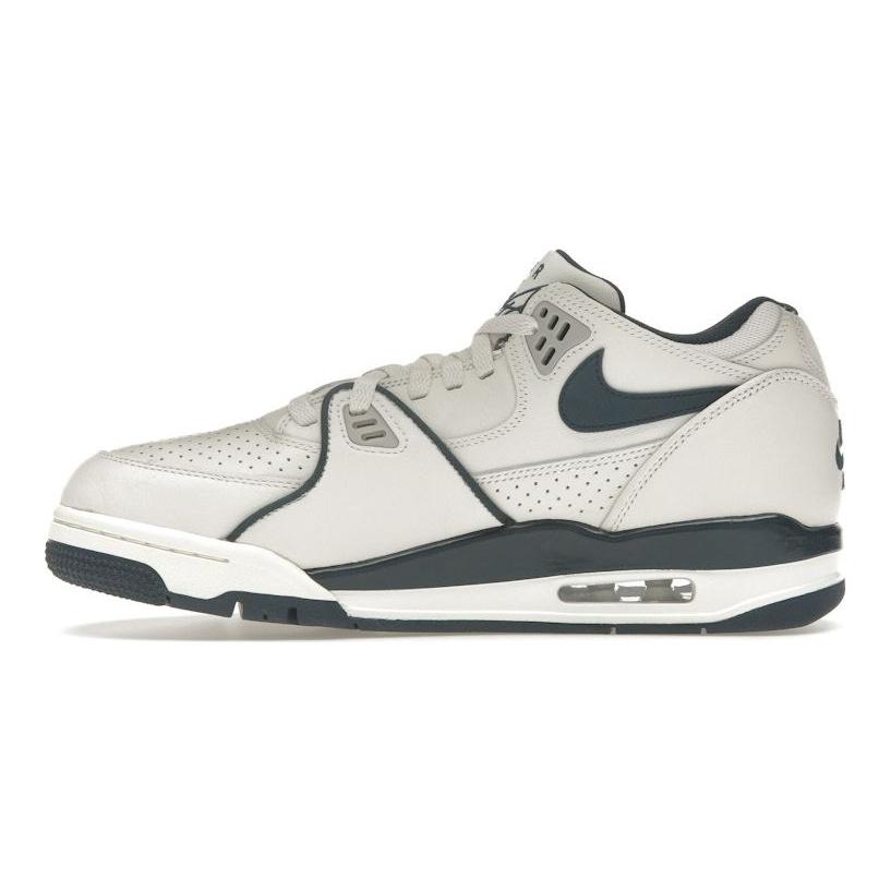 Nike Air Flight 89 Low Sail Armory Navy Men Sneakers Cream Phantom Light-Iron-Ore FQ8256-001