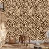 Animal Skin Wallpaper Gold and Orange for Living Room and Bedroom 50x1000