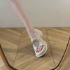 Niche Thick-bottomed Wedge Slippers Women's Summer Wear 2025 New Versatile High-heeled Rhinestone Casual One-word Sandals