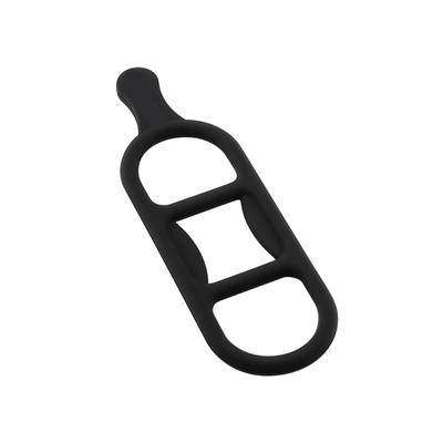 5pcs Bicycles Lamp Silicones Strap Durability Mount Band Road Bike Lamp Strap for Various Handlebars Size