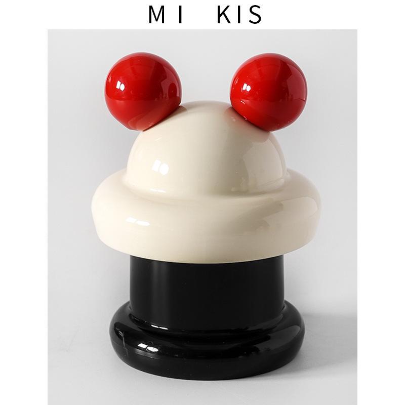 Personalized and Cute Cotton Swab Tube Creative Home Toothpick Box Desktop Dental Floss Storage Box Ornament INS Toothpick Can