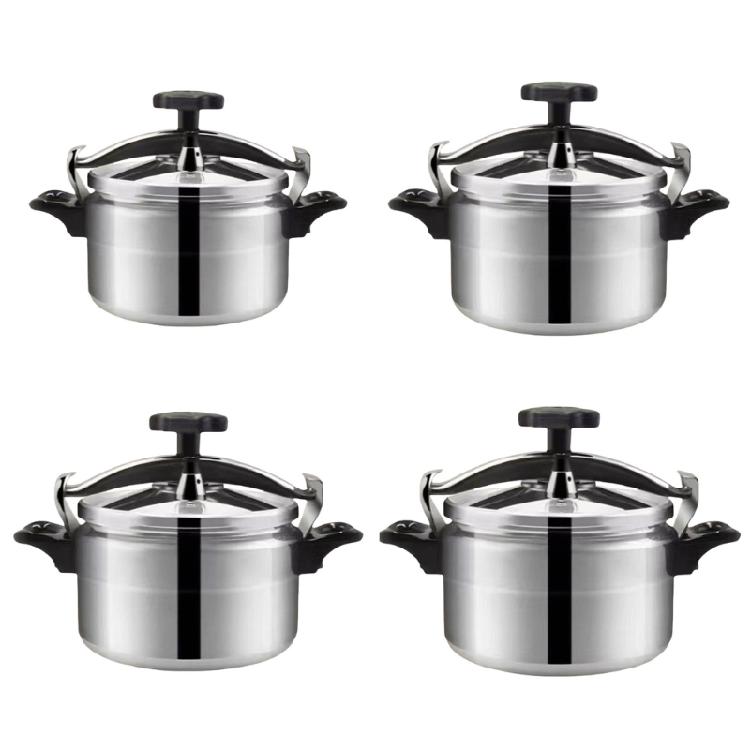 Fornello a Gas Pentola a Pressione Efficiente dal Punto di Vista Energetico Alluminio Blocco di Sicurezza Pentole Strumento da Cucina Forniture per la Preparazione dei Pasti