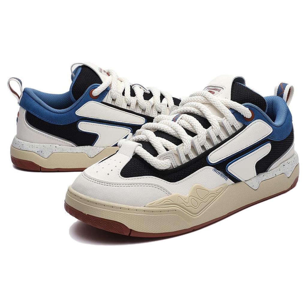 New FILA Nollie Skate Shoes 'White Blue' T12M332301FBA