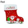 Santa Claus Candy Cookies Packaging Stockings Standing Pouch Gift Wrapping Christmas Socks Bags