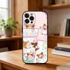 Cute Cartoon Art COCO-chanS Phone Case For iPhone17 16 15 14 13 12 11 Pro Max Plus,5G Soft Black Case