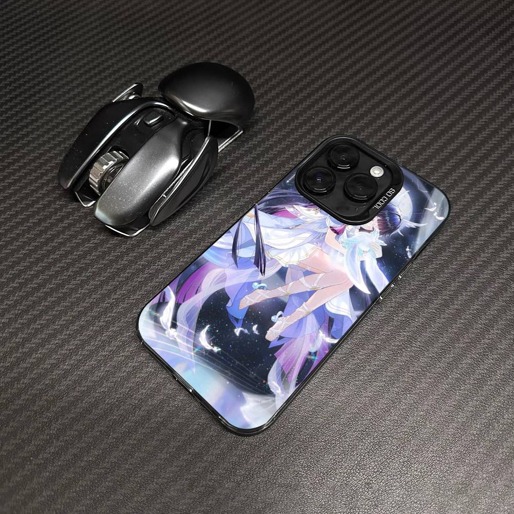 Genshin Impact Columbina Phone Case For IPhone 17 16 15 14 13 12 11 Pro Max Plus Pro Colorful Shell