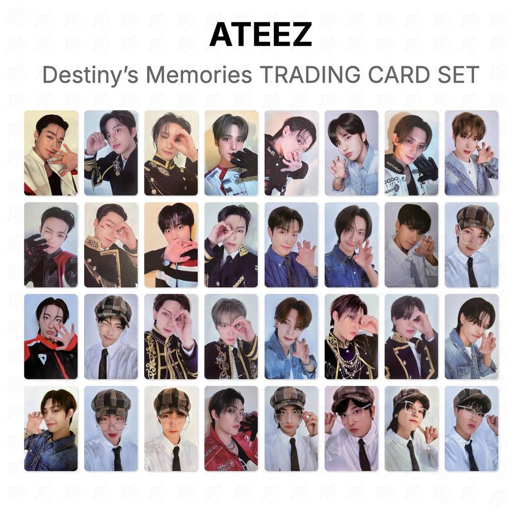 ATEEZ Destiny’s Memories TRADING CARD SET Official Photocard