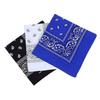 Trifong bandana blue paisley bandana adult stylish 100% cotton cashew pattern bandana men's unisex light blue 55cm x 55cm KC-D