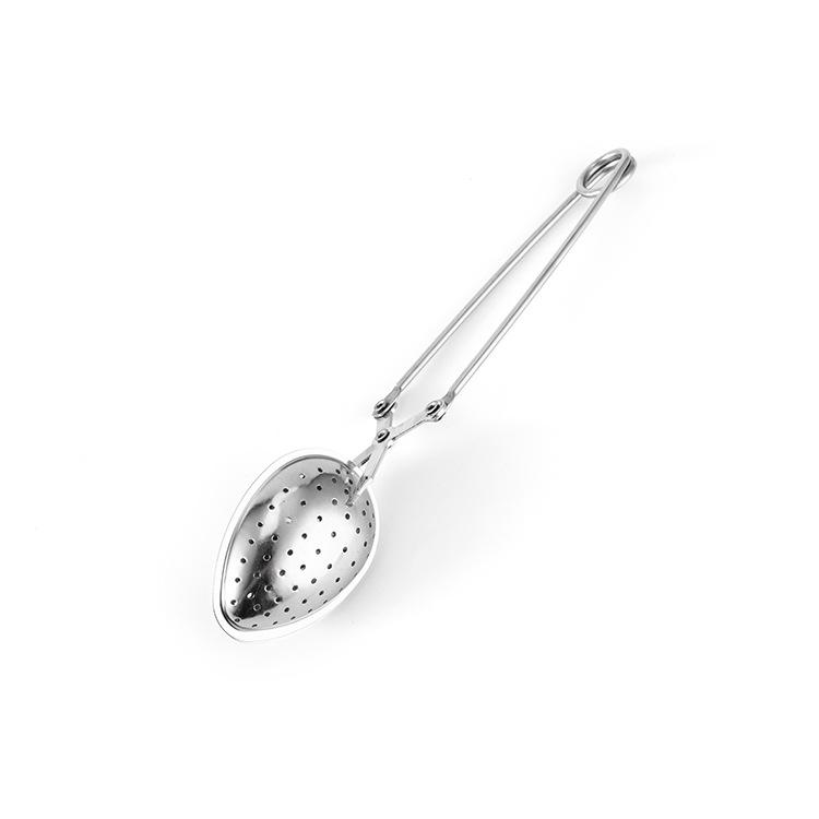 Stainless Steel Tennis Clip Ball Tea Infuser Tea Strainer Herbal Spice Cooking Filter