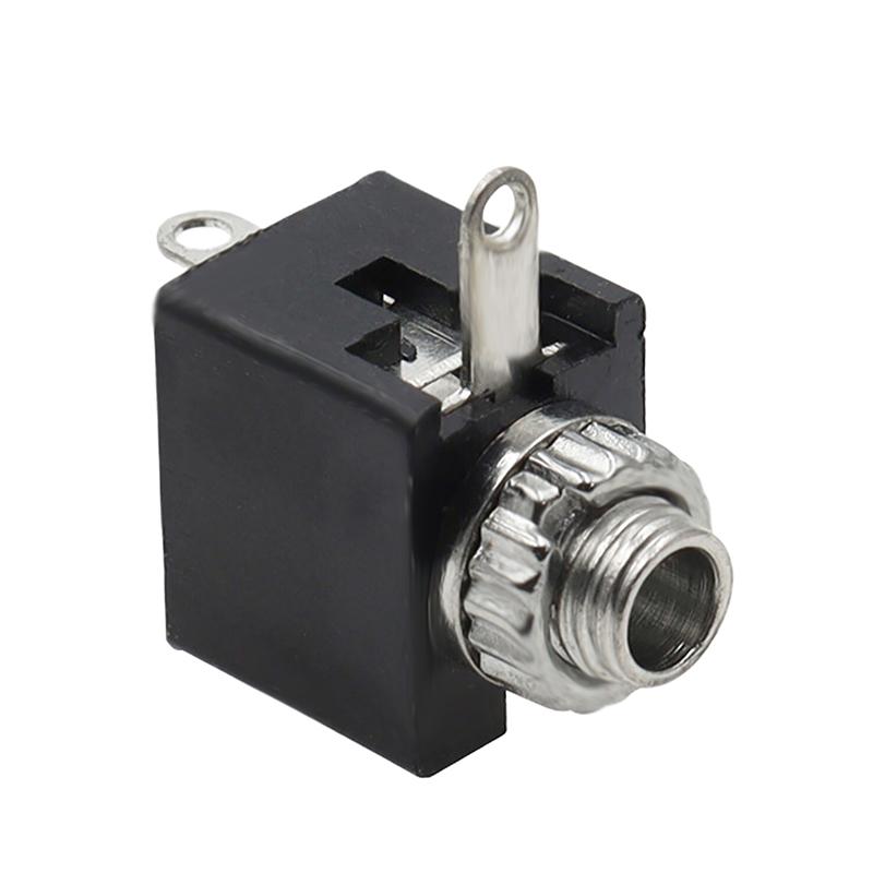 10Pcs 2.5/3.5Mm Pj301 Female Audio Connector 3 Pin Dip Headphone Jack Socket Mono Channel Pj-301M Pj301M Pj-201