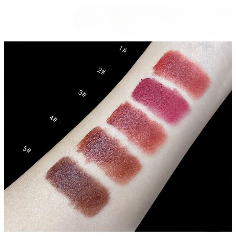 Hlinená glazúra na pery Milk Mud Buds sa nelepí na pohár, matná, matná, zamatová glazúra na pery, biela hlinená rúž na pery