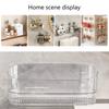 Heavy Duty Suction Cup Storage Box Wall Mount Bathroom Cosmetics Holder Transparent Shelf for Bathroom and Kitchen Use