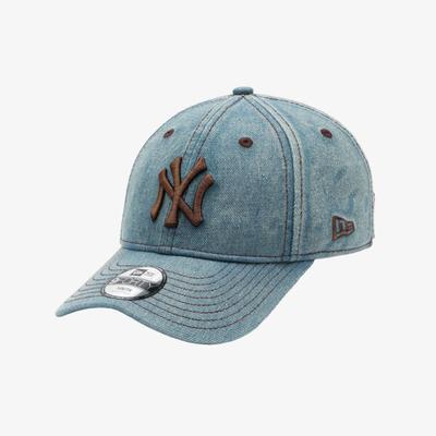 New Era Mlb New York Yankees Denim Kappe Blau 14208930