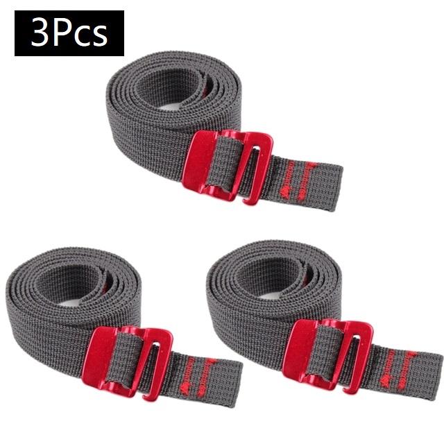 1-5PCS Outdoor Travel Luggage Strap Fastener Tape Nylon Rope Belts Buckle Tie-Down Belt Cargo Straps with Quick Release Hook