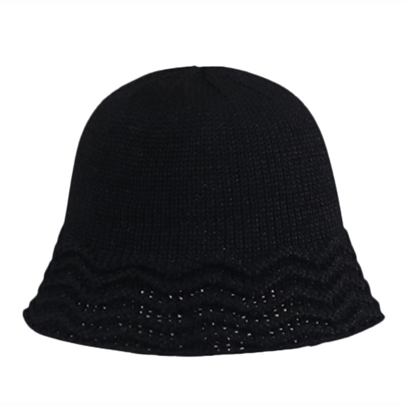 MAXSITI U NEW Spring Summer Breathable Hollow Knitted Bucket Cap Woman Casual Go Shopping Fisherman's Basin Hat  Accessories