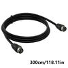 4-Pin DIN Stecker auf Stecker Verlängerungskabel 4-Pin DIN Stecker Kabel für DVR und DIN Sound Stecker