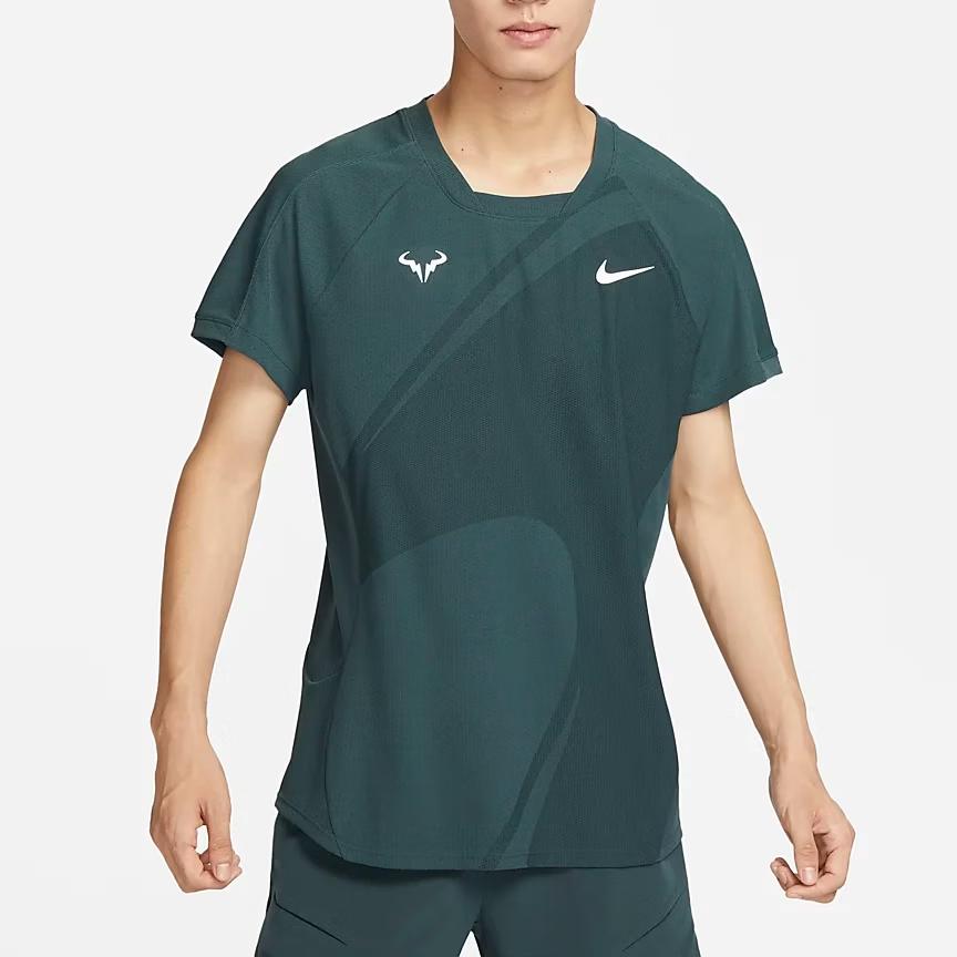 New Nike T-Shirt Men's Dark Forest Green DV2878-328