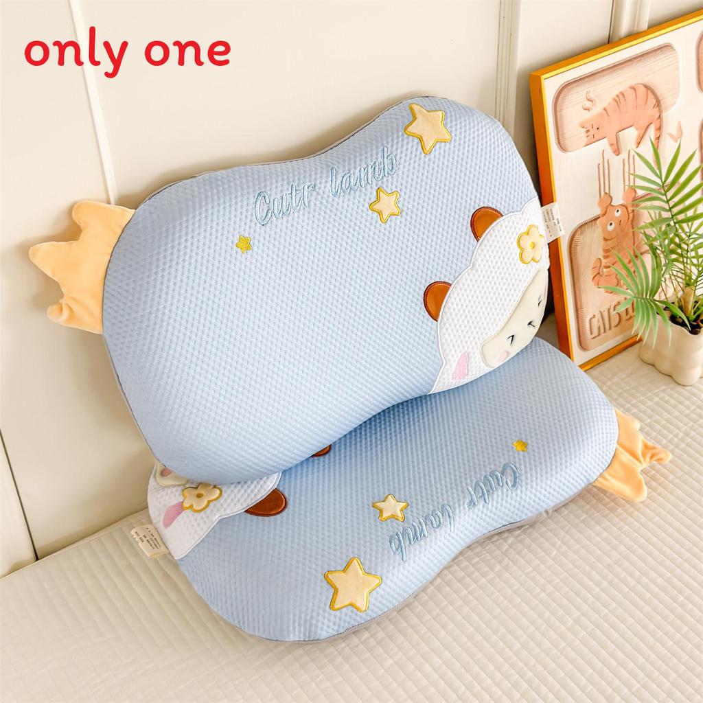 Cartoon Sheep Memory Foam Pillow With Embroidery For Kids And Adults Sleep Comfort