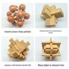 Kongming & Luban Interlocking Puzzle Set: Educational Toys for 7+ Year Olds, Enhancing Intelligence and Relaxation with Nine Building Blocks.