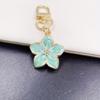 1PC With Pendant Car Key Key Ring Accessories Lovely Sakura Flower For Bag Pearl Charm Keychain