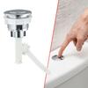 38mm Toiletreservoir Knop Enkele Spoeling Ronde Vorm Toilet Knop Duwer Toiletruimte Waterbesparende Drukknop Badkamer Accessoires