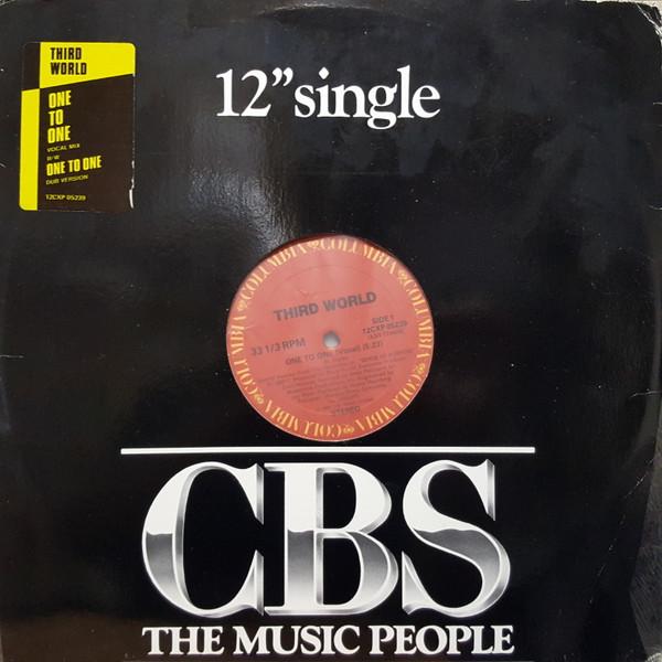 

12-дюймовая пластинка THIRD WORLD One To One 12CXP05239 Columbia 1985 Канада Reggae Ska Dub Б/у