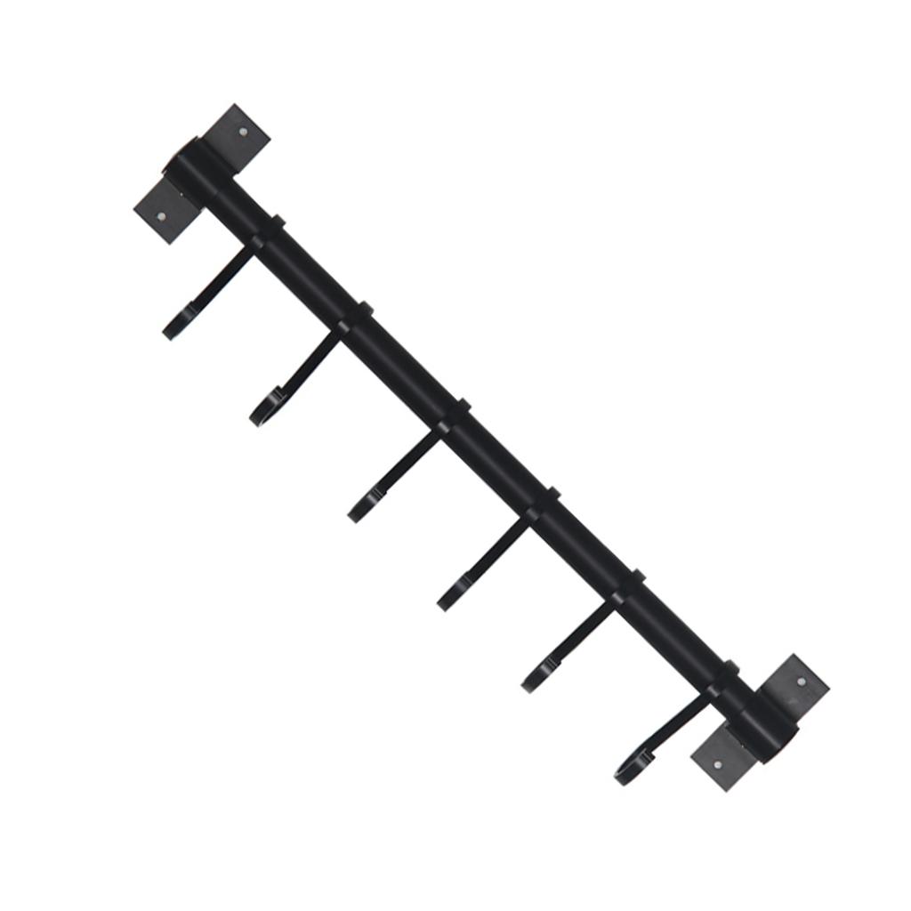 7pcs/set Heavy-Duty Kitchen Shelf Organizer For Maximized Storage Space Rack Wall Mounted Hook Rack