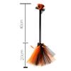 Kids Halloween Witch Broom Hanging Ornament Witches Broomstick Prop Party Decor