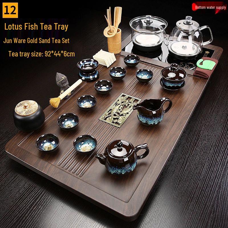 Jiakangming Automatic Tea Tray Kettle Tea Set