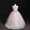 High-End Flower Girl Wedding Dress with Train - Puffy Skirt Princess Dress for Middle & Big Children.