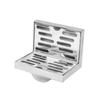 Wutuo 304 Stainless Steel L-Shaped Washing Machine Floor Drain