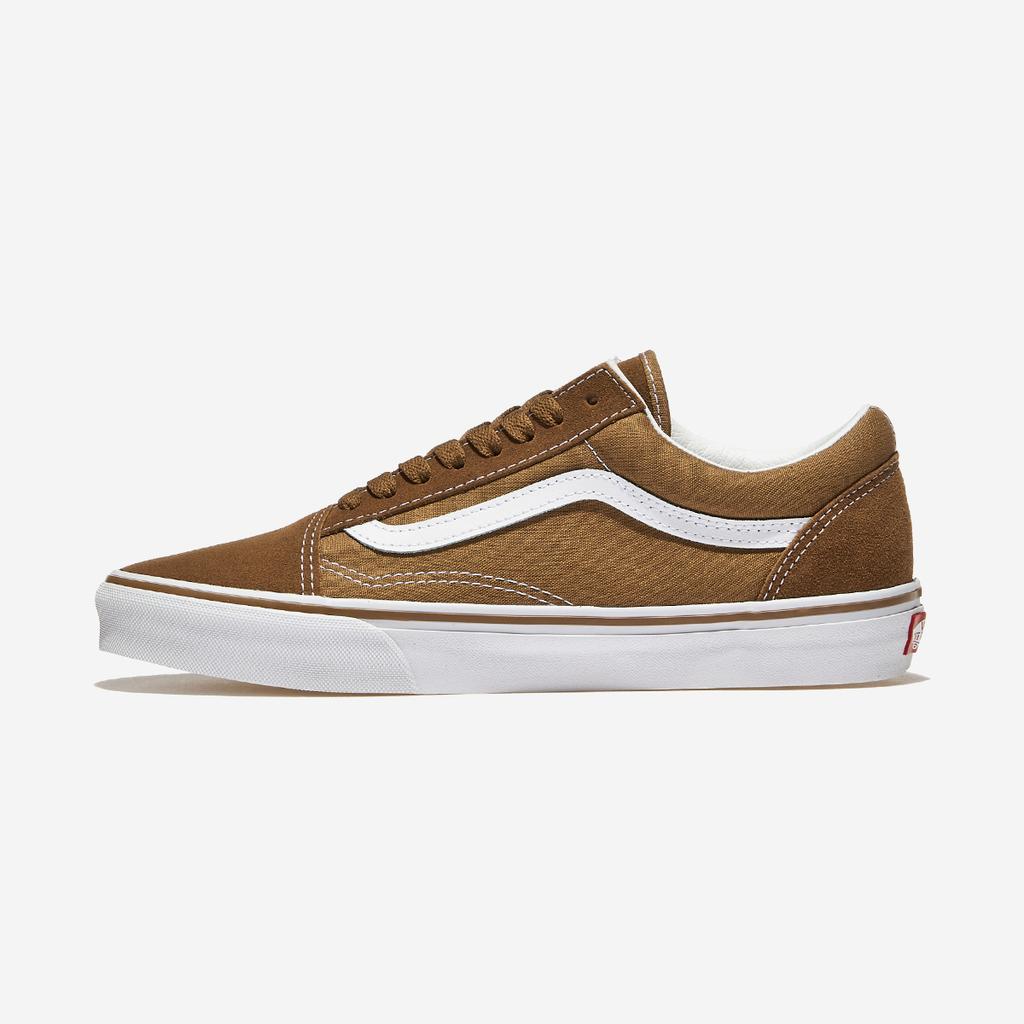 Vans Old School - Wildleder Braun/Echtes Weiß, VN000CT8BF2, 1010110100, Beliebte koreanische Schuhe