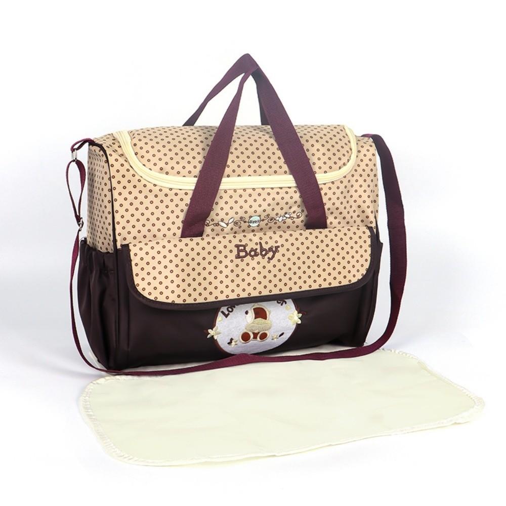 5 Stück/Set Multifunktionale Mommy Bag Wasserdichte Umhängetaschen Neue Baby Wickeltasche Mutter Baby