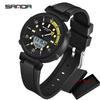 SANDA Top Luxury Fashion Sport Men's Watches Waterproof Quartz Watch Casual Wristwatch for Male Clock Relogio Masculino 3122