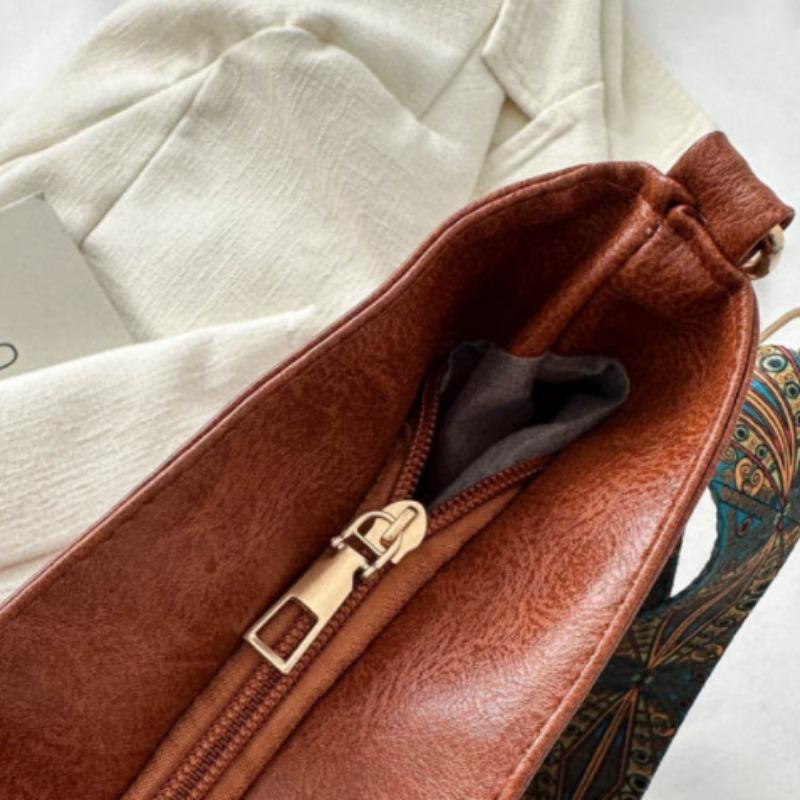 Borsa a tracolla vintage per donna Borsa a secchiello in pelle PU Borsa a tracolla stile lusso Borsa a tracolla da donna Borsa shopping