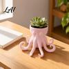 Garden Decoration Planter 3D Printed Octopus Vase Shaped Flowerpot Creative Pot Porch Flowerpot Funny Animal Statue for Indoor Outdoor Plants